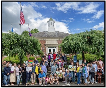Pride flag Raising