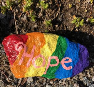Hope Rainbow Rock 5-1-2020
