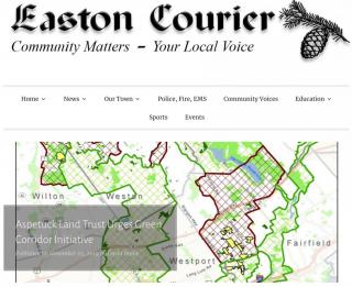 Easton Courier Launch Logo